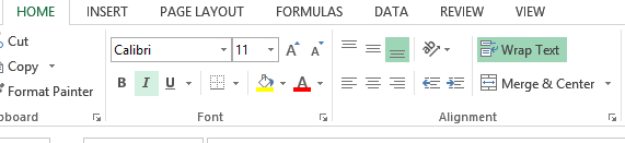 How to Add a New Line in Excel Cell 5