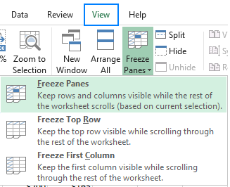 How to Freeze First & Multiple Columns in Excel 6 image1